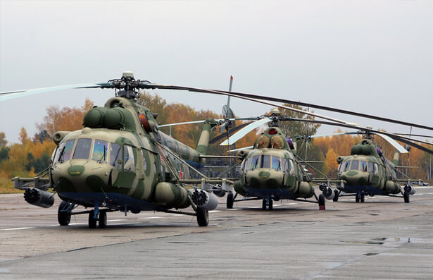 BELARUSIAN ARMY TO GET MORE MI-8 HELICOPTERS IN MAY-JUNE 2017