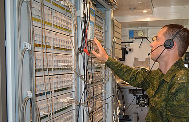 THE SPECIAL EXERCISE OF SIGNAL TROOPS OF THE MILITARY FORCES OF THE REPUBLIC OF BELARUS.