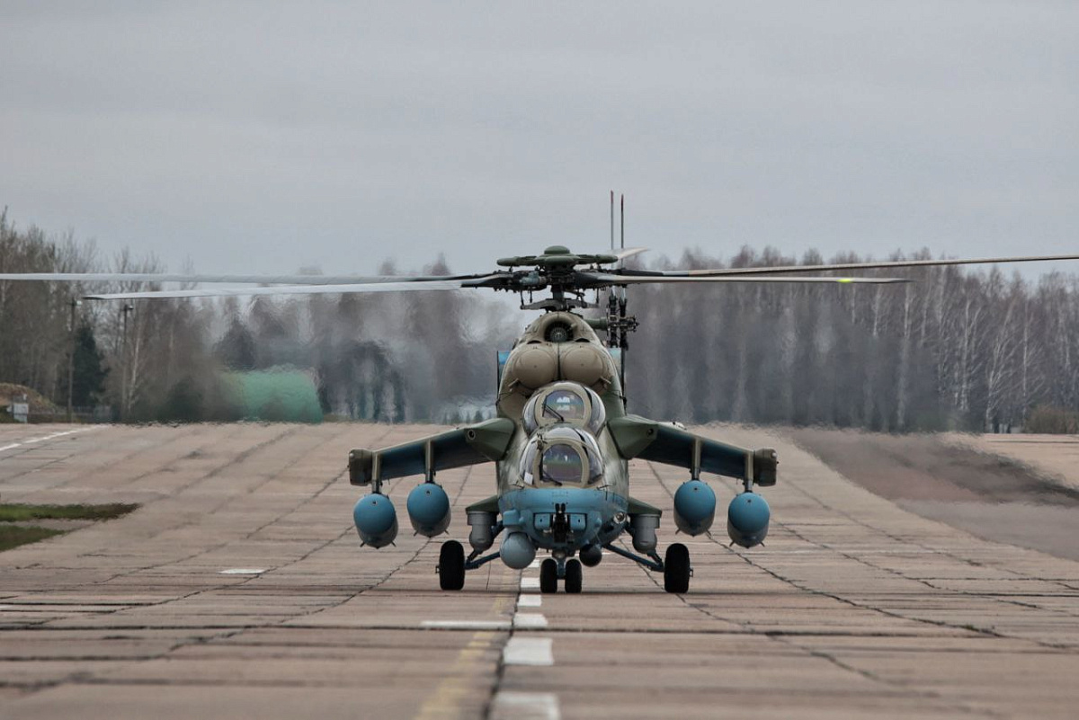 В Вооруженные Силы прибыла очередная партия вертолетов Ми-35М