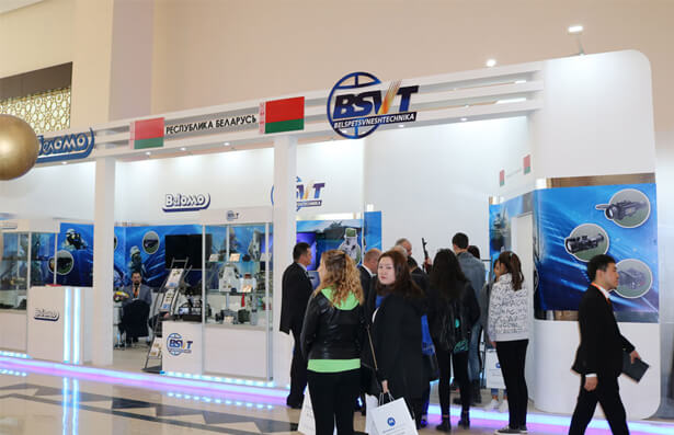 GVTUP "Belspetsvneshtekhnika" took part in the official opening ceremony of the 9th international exhibition CAIPS-2017 / Securika Central Asia (Tashkent, Uzbekistan)